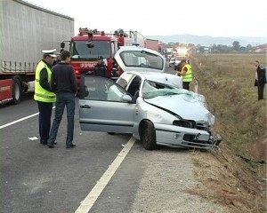 Poliția Rutieră informează că, în ultimele 24 de ore, pe teritoriul țării s-au produs 5 accidente rutiere