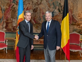 Iurie Leancă, ministru al Afacerilor Externe şi Integrării Europene, a avut ieri la Bruxelles o întrevedere cu Didier Reynders