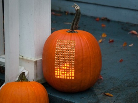 Проект Pumpktris - Тетрис в тыкве.