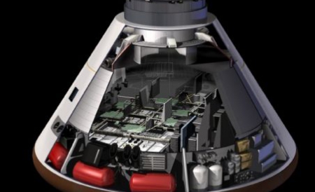 Capsula va fi testată mai întâi cu ajutorul unei misiuni fără astronauţi la bord ce va avea loc în anul 2014. 