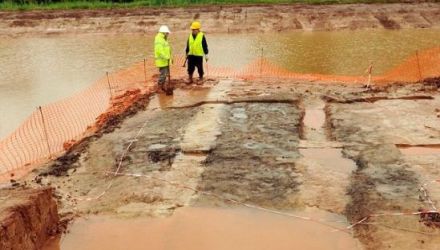 Oamenii de ştiinţă au ajuns la concluzia că ar putea fi vorba despre o casă construită acum aproape 6 500 de ani pe marginea unui lac
