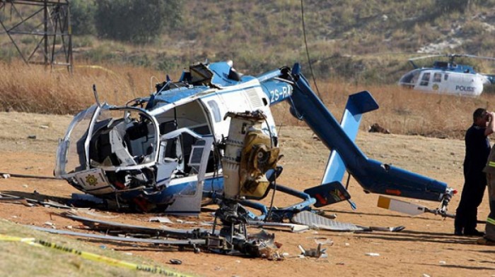 La scurt timp după decolare, elicopterul Mi-8 a început să piardă din altitudine şi a căzut la sol