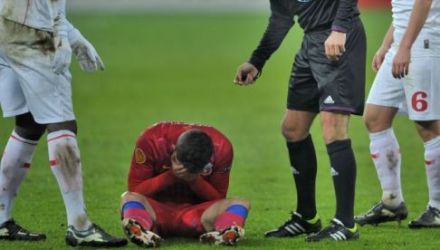 Florin Niţă, eroul partidei, care a apărat loviturile lui Tănase şi Chipciu, spune că este cea mai mare performanţă din cariera sa