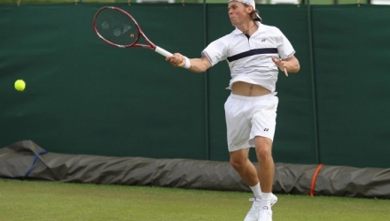 Moldoveanul a trecut în trei seturi de fratele lui Novak Djokovic, sârbul Djordje Djokovic, scor 3-6, 6-3, 6-3.