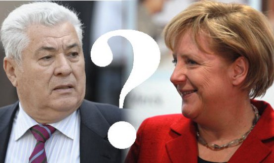 Reprezentanţii Partidului Comuniştilor insistă asupra unei întâlniri separate cu cancelarul german, Angela Merkel. Colaj: timpul.md