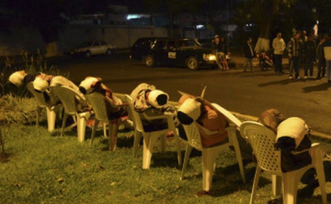 Locuitorii oraşului Uruapan din Mexic au fost şocaţi să descopere cadavrele a şapte bărbaţi