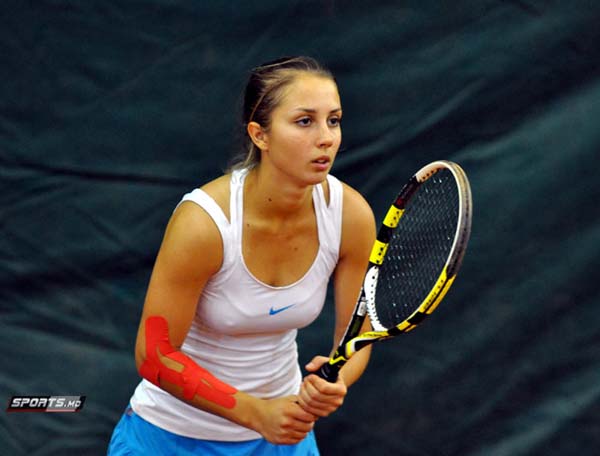 Anastasia Vdovenco a fost eliminată însă în 1/4 de finală în proba de dublu a turneului.