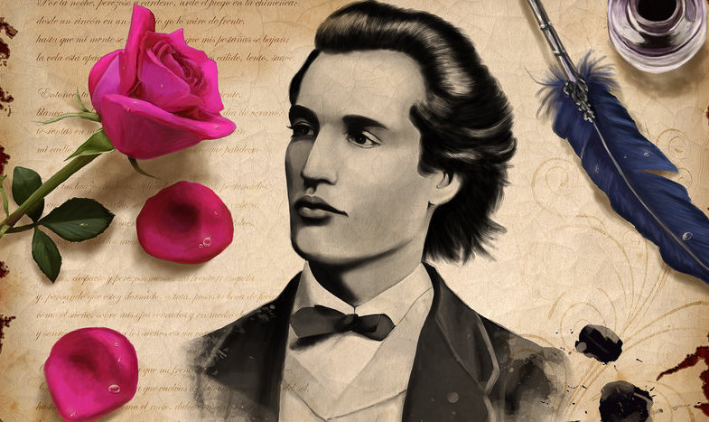 Astăzi se împlinesc 124 de ani de la trecerea în nefiinţă a marelui poet Mihai Eminescu.