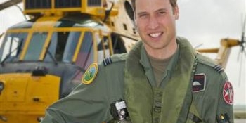Aceasta nu este prima dată când prințul William participă la o operațiune de salvare.