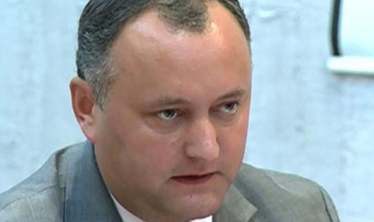 Igor Dodon a spus că este gata să vină cu propria candidatură.