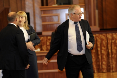 Partidului Democrat nu vor participa la procedura de revocare de funcţie a preşedintelui Parlamentului, Marian Lupu. 