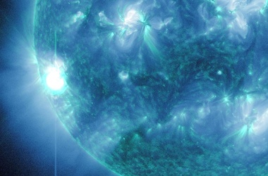 Рентгеновская вспышка не спровоцирует магнитную бурю на Земле. Фото: NASA