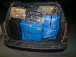 Autoturismul a fost reţinut şi după întocmirea actelor escortat la sediul Biroului vamal Briceni