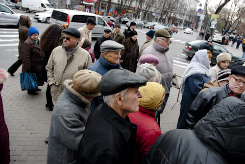  La Bender au apărut maxi-taxiuri gratuite pentru pensionari.
