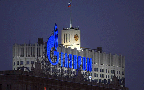 Gazprom este privită ca un furnizor scump şi viclean. Foto: blogs.telegraph.co.uk