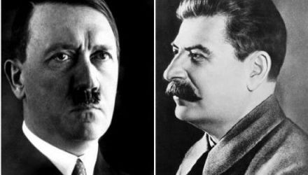 Că Uniunea Sovietică şi comunistă a lui Stalin a „zdrobit” Germania nazistă a lui Hitler o face mai „simpatică”?