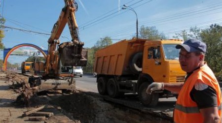 На этой неделе начались работы на одной из важных артерий столицы – улице Алеку Руссо.