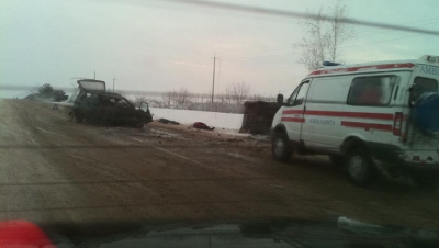 Un om a murit, iar alţi doi au fost răniţi în urma unui accident produs în satul Băneşti. 