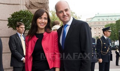 Premierul suedez divorţează, după 20 de ani de căsnicie (Imagine: Mediafax Foto/AFP)