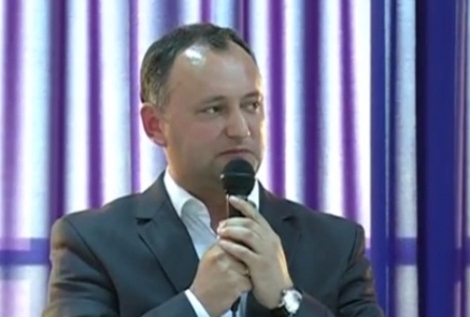 Potrivit lui Igor Dodon, ”în toate cazurile descrise mai sus este necesara de vointa politica