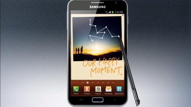 Primul Galaxy Note a fost lansat în 2011 şi are un ecran de 5,3 inch