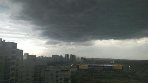 Un uragan a făcut prăpăd în regiunea Ural din Rusia. 