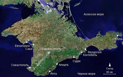 Стоимость лишь земельных и водных ресурсов Крыма оценивается в 30 триллионов гривен.