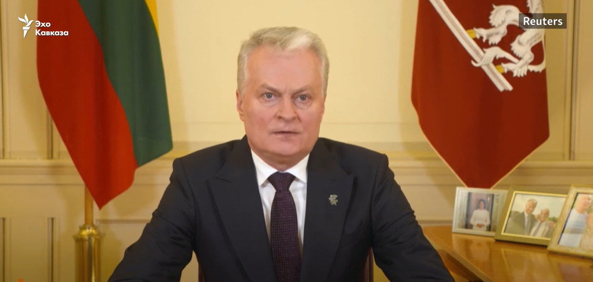 Президент Литвы Гитанас Науседа.