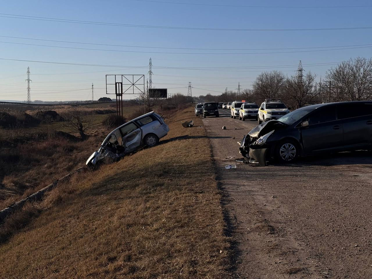 Accident la intrarea în Bălți: Patru persoane, rănite.