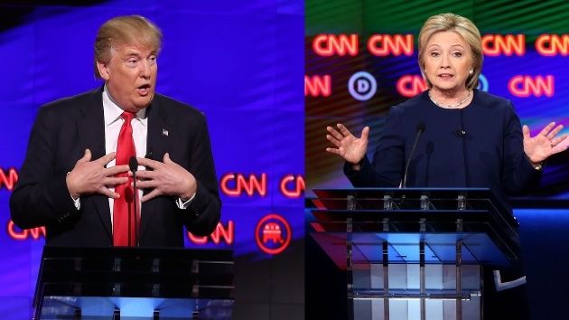 Donald Trump, acuzat la TV de Hillary Clinton că nu plătește taxe și nu își declară averea. Foto: wtae.com