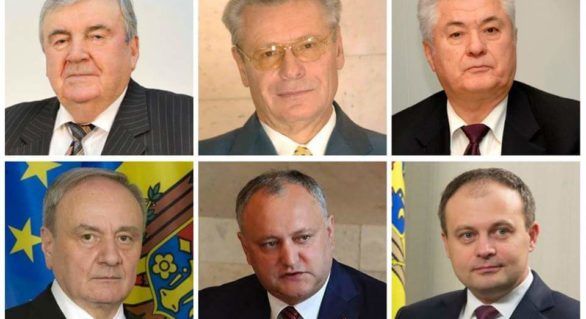 Republica Moldova a avut, în cei 26 ani de independenţă, nouă preşedinţi de țară.