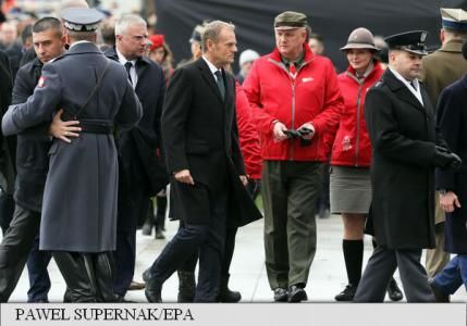 Donald Tusk, la Varșovia pentru ceremoniile de Ziua Independenței Poloniei