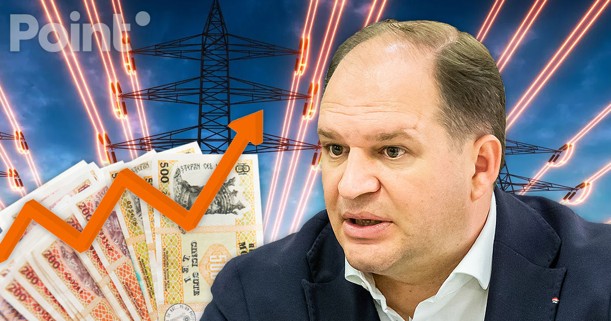 Ceban, despre o posibilă majorare a tarifului la energie: Vor crește restul prețurilor la servicii și produse.