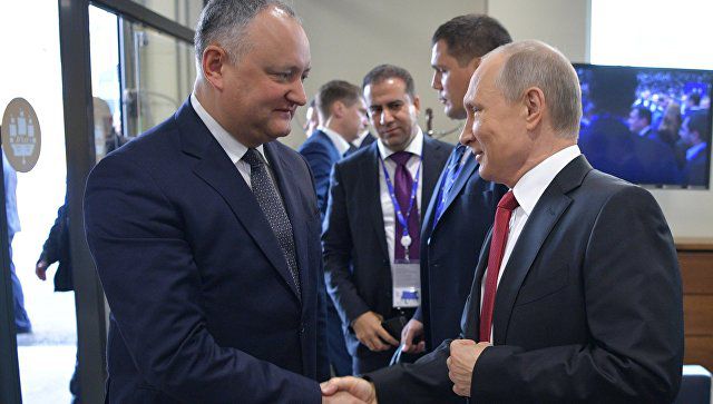 Додон: Молдова после антироссийской политики начала выправлять ситуацию.