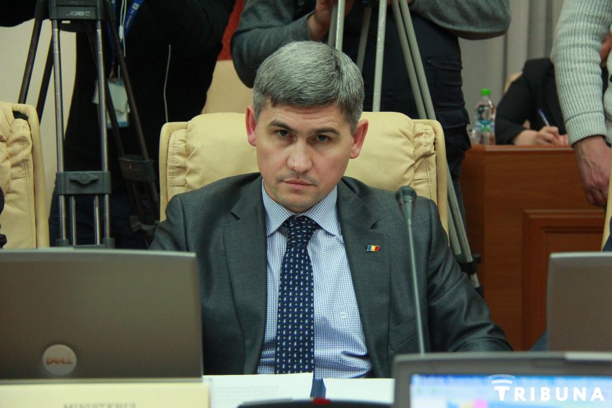 Министр внутренних дел Александру Жиздан.