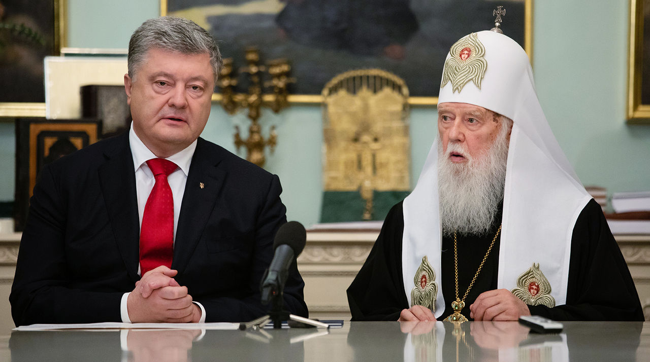 Филарет рассекретил тайный сговор Порошенко.