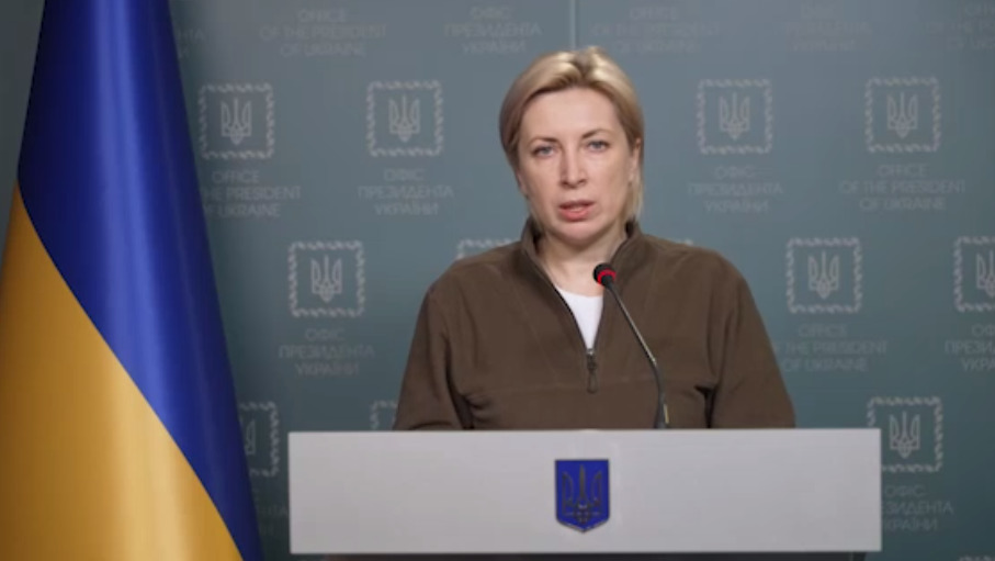 Вице-премьер Украины Ирина Верещук.