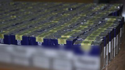 2 milioane de țigări de contrabandă ascuse în zahăr, confiscate