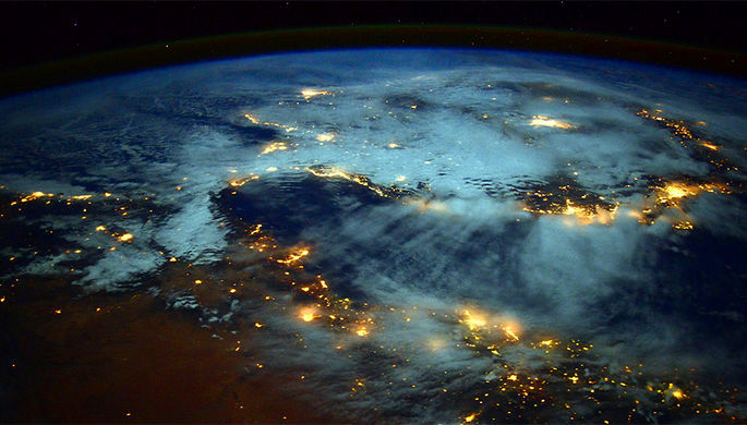СМИ: «Роскосмос» разработает приложение для снимков из космоса. Фото: NASA