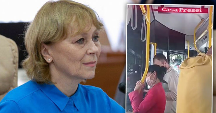 В ответ на критику Аллы Немеренко, примэрия Кишинева сообщила о проводимой антиковидной кампании в столице. Коллаж Point.md.