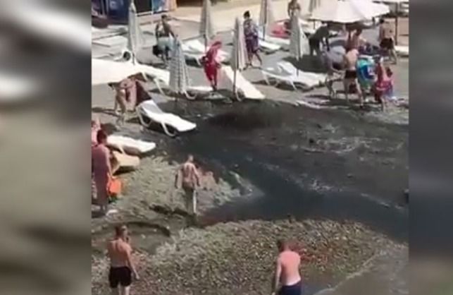 В море были взяты пробы, которые не выявили патогенной флоры.