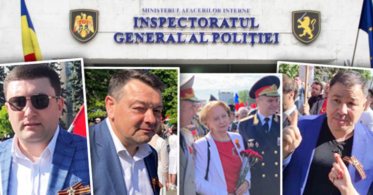 За ношение георгиевской ленты на 9000 леев оштрафованы 16 депутатов. Коллаж: Point.md