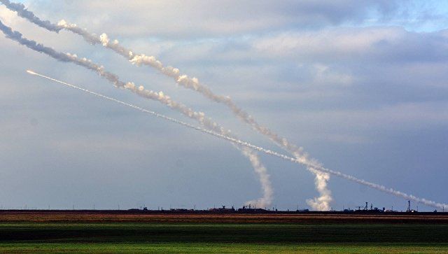 В Киеве назвали задачи ракетных учений у берегов Крыма.