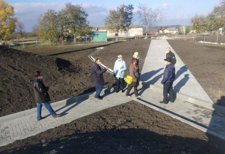 В селе Дондюшанского района завершили строительство водопровода. Фото: madrm.gov.md.
