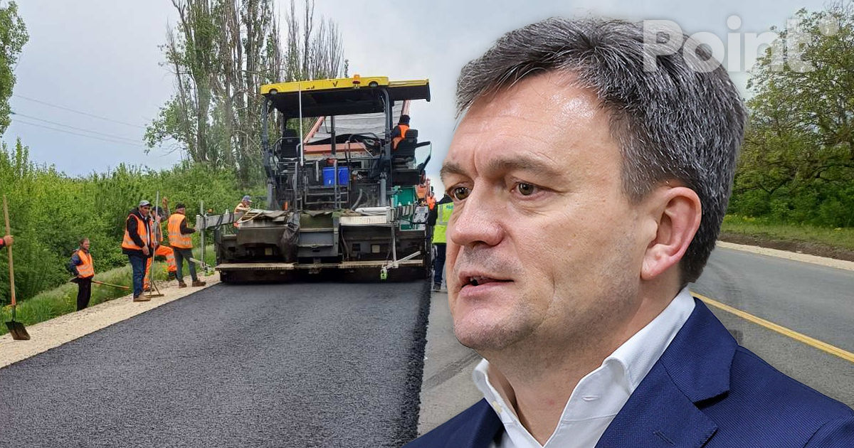 Recean: Suma valorificată pentru construcția drumurilor în prima jumătate a anului este de peste un miliard de lei.