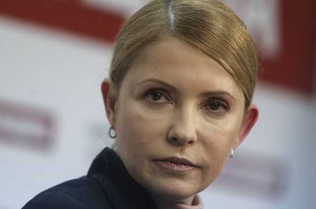 Лидер фракции партии "Батькивщина" Юлия Тимошенко.