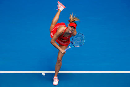Мария Шарапова вышла в третий круг Открытого чемпионата Австралии по теннису.