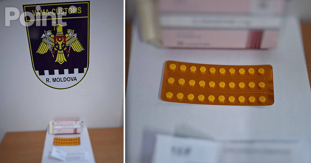 Pastile cu efect psihotrop, confiscate la vama Costești.