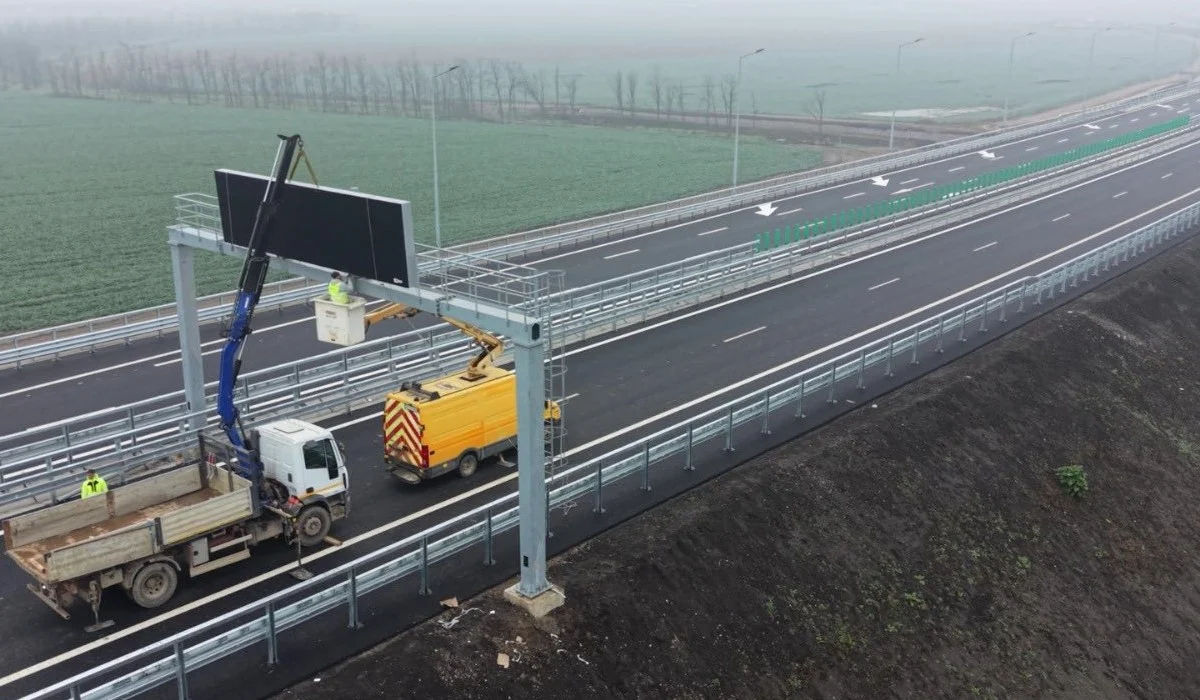 România deschide încă 50 de km din autostrada A7 înainte de Crăciun.