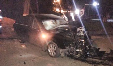 Un accident grav a avut loc azi noapte pe Calea Orheiului din sectorul Râşcani al capitalei.  Foto: smotra.md/facebook